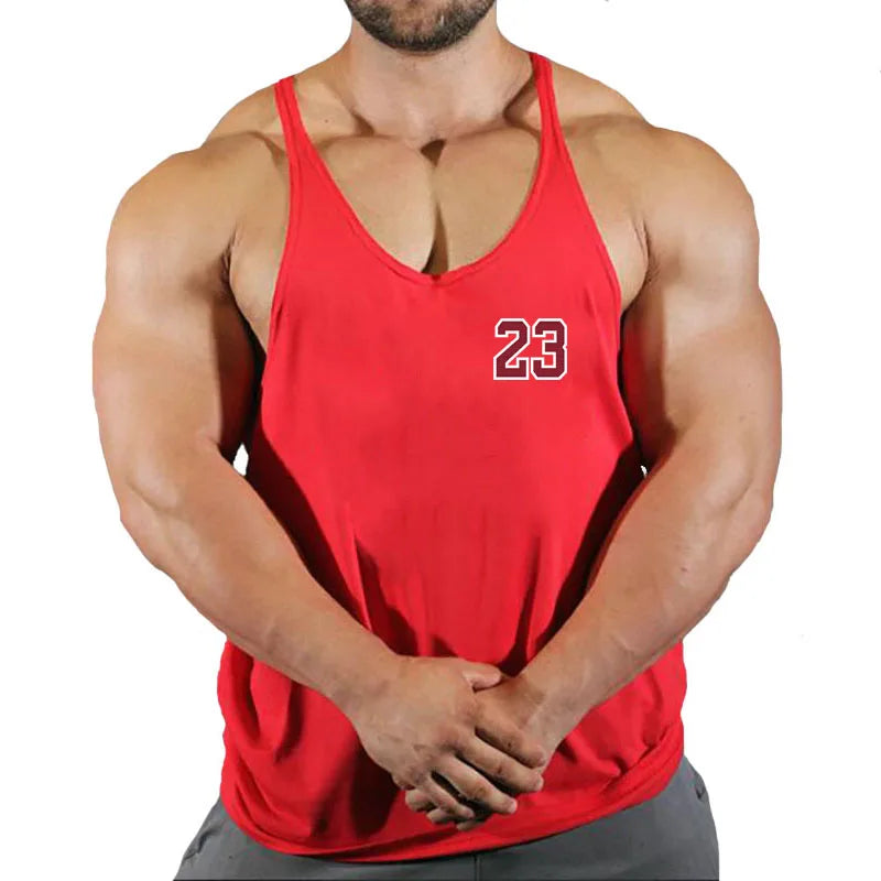 Men's Clothing Gym Vest Vests Bodybuilding Man Top for Fitness Stringer Sleeveless Sweatshirt T-shirts Suspenders Man Clothes - Matrix Studios