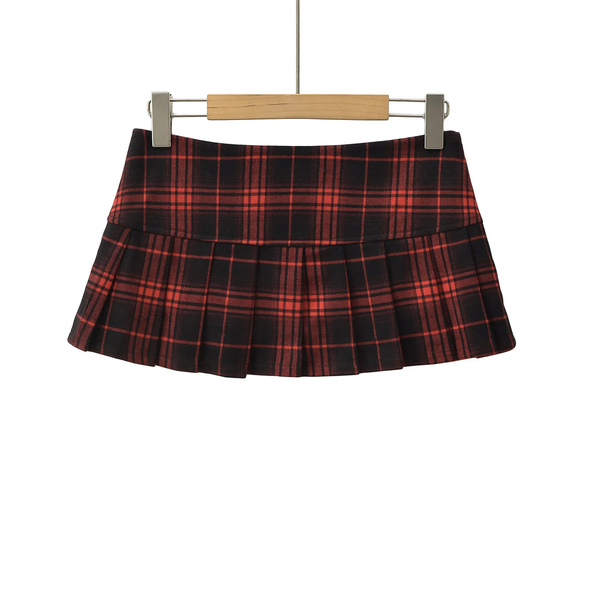 Summer Mini skirts for woman vintage korean fashion plaid skirts for women y2k skirts pleated red plaid skirts preppy style - Matrix-studios.com