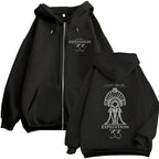 Game Esquie Clair Obscur Expedition 33 Jacket Hoody Unisex Vintage Oversized Zip Up Sweatshirt High Quality Fleece Zipper Hoodie - Matrix Studios