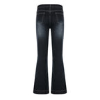 New Flare Jeans Women's Low Waist Trousers Vintage Aesthetic Denim Pants Streetwear Mom Casual Korean Fashion Y2k  Jeans - Matrix-studios.com