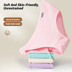 Candy Color Underpant Women'S Comfort High-Quality Cotton Mid Waist Breathable Solid Skin Friendly Panties Plus Size Briefs Soft - Matrix Studios