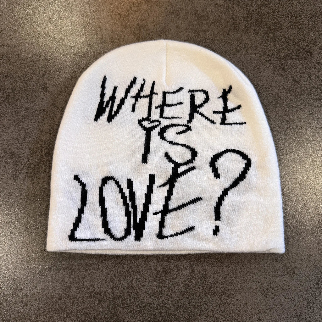 Y2K Letter Butter Knit Hats Skullies Beanies Autumn Winter Warm Hat Men Women Hip Hop Quality Skiing Cap Cycling Windproof New