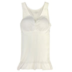 Women Tummy Control Shapewear Classic 2-IN-1 with Padded Bra High Elastic Vest Body Shaper Slim Up Lift Corset Cami Tank Tops - Matrix-studios.com