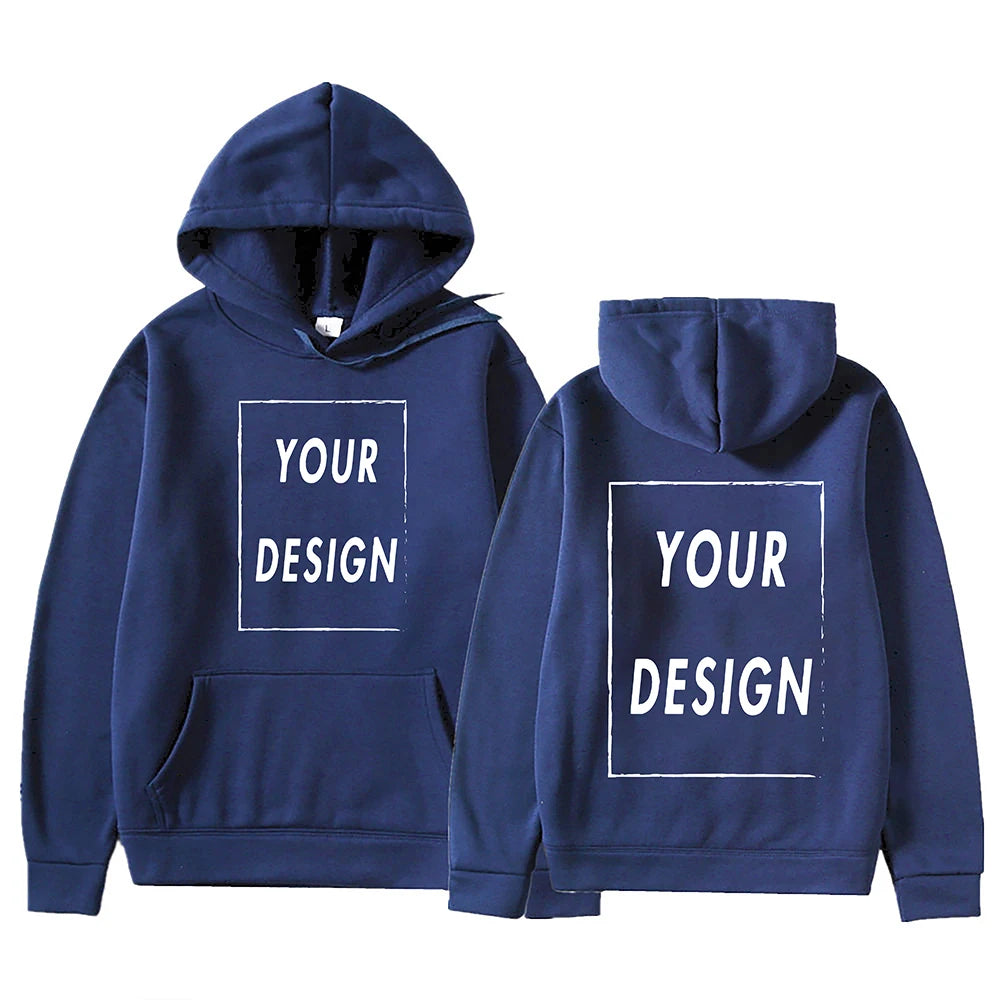 Your Own Design Brand Logo/Picture Personalized Custom Anywhere Men Women DIY Hoodies Sweatshirt Casual Hoody Fashion New - Matrix Studios