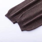 Autumn And Winter New 100% Merino Wool Flat Small Foot Pants Women Loose High Waist Lean Knitted Cashmere Bunched Foot Pants - Matrix-studios.com