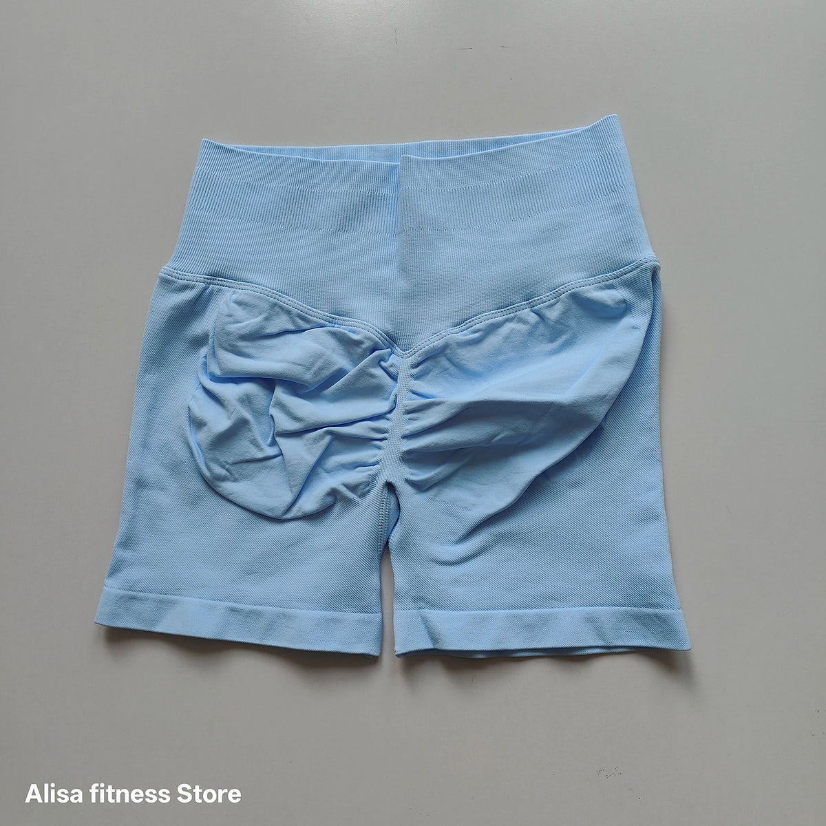 Summer High Waisted Yoga Shorts Tummy Control Seamless Fitness Shorts Sexy Running Fitness Short Pants Solid Color Yoga Leggings - Matrix Studios