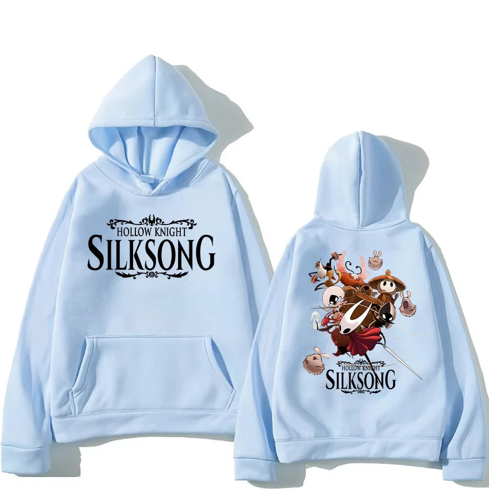 Hollow Knight Silksong Hot Game Hoodies Long Sleeve Fashion Casual Pullovers High Street Women Men Sweatshirt Fashion Streetwear - Matrix Studios
