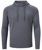 Summer Men's Long Sleeve UPF 50+ Hoodie T-Shirts, Rash Guard Quick Dry T-shirt Outdoor Sport Running Pullover - Matrix Studios