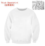 DIY Custom Full printing 3D Hoodies Create Design Photo/You Want Pattern Personalized Customized Zipper Sweatshirts oversize - Matrix Studios
