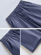 ITOOLIN Casual Linen Shorts Women Gym Workout Shorts Short Pants High Waisted Black Ladies Short Femme Women Shorts Sport Femme - Matrix-studios.com