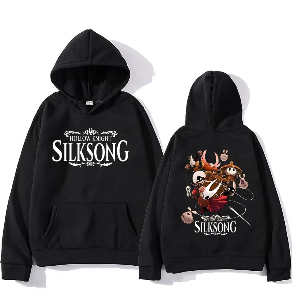 Hollow Knight Silksong Hot Game Hoodies Long Sleeve Fashion Casual Pullovers High Street Women Men Sweatshirt Fashion Streetwear - Matrix Studios