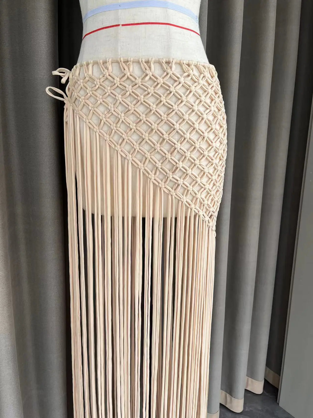Beachapche Hand Crochet Tassel Skirts Women Fashion Sexy Side High Knitted  Beach Cover Ups - Matrix-studios.com