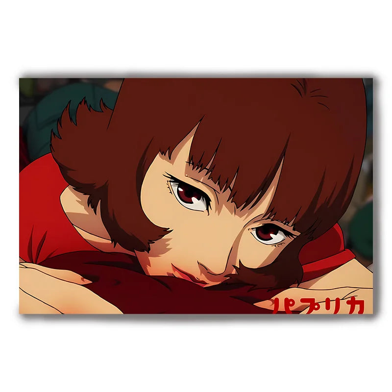 Classical Neo-futurism Japanese Anime P-Paprika K-Kon Satoshi Anime Wall Art Decor Poster Home Living Room Bar Garage Cafes - Matrix-studios.com
