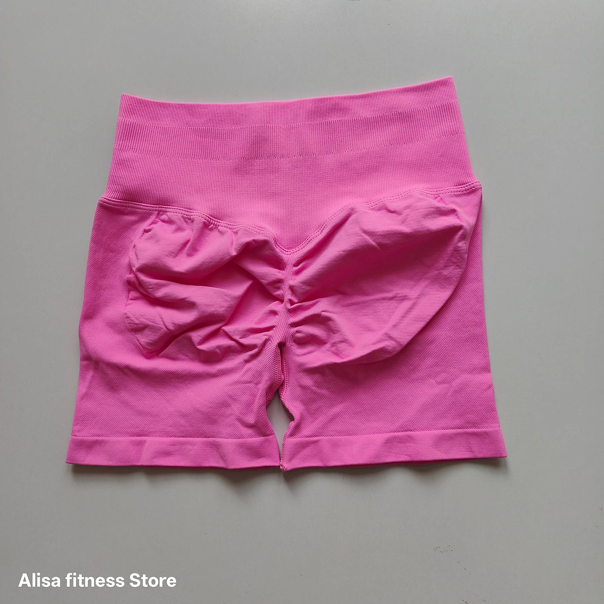 Summer High Waisted Yoga Shorts Tummy Control Seamless Fitness Shorts Sexy Running Fitness Short Pants Solid Color Yoga Leggings - Matrix Studios