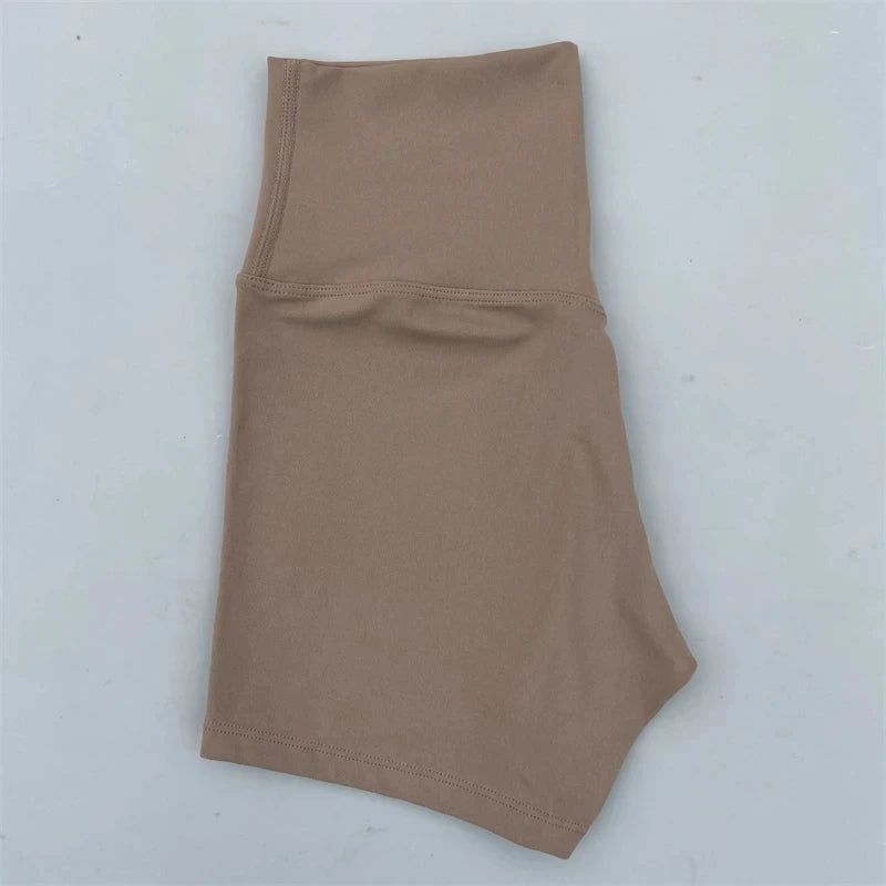 Women Fitness Sport Short High Waist Gym Leisure Yoga Short Legging Soft Tight Athletic Squatting Proof Comprehensive Training - Matrix Studios