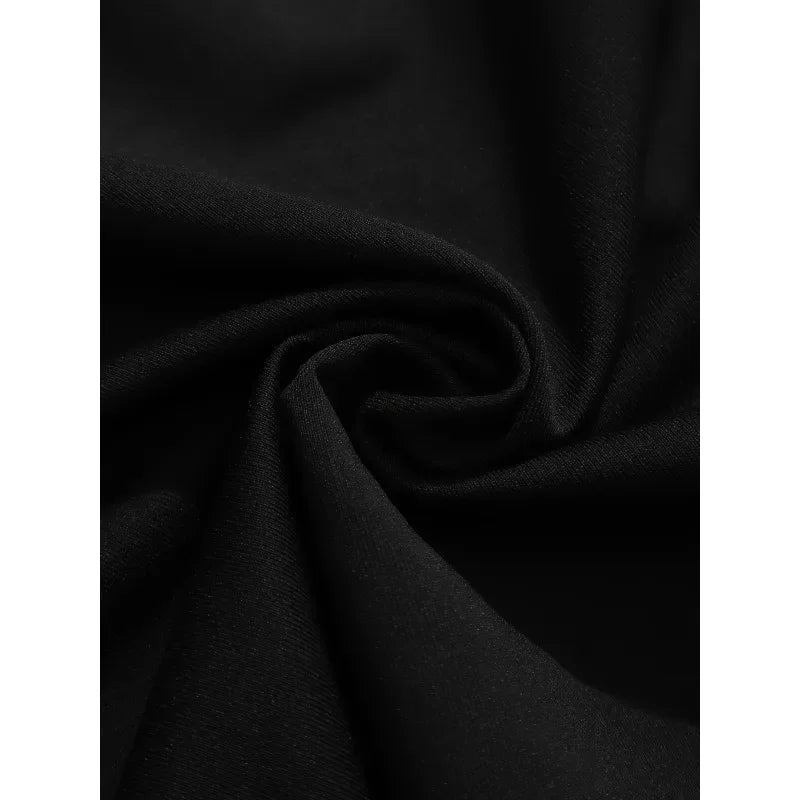 Solid Color Comfortable Wide Leg Pants with Elastic Waist Pocket, Casual Loose Fit for Autumn and Winter - Matrix-studios.com