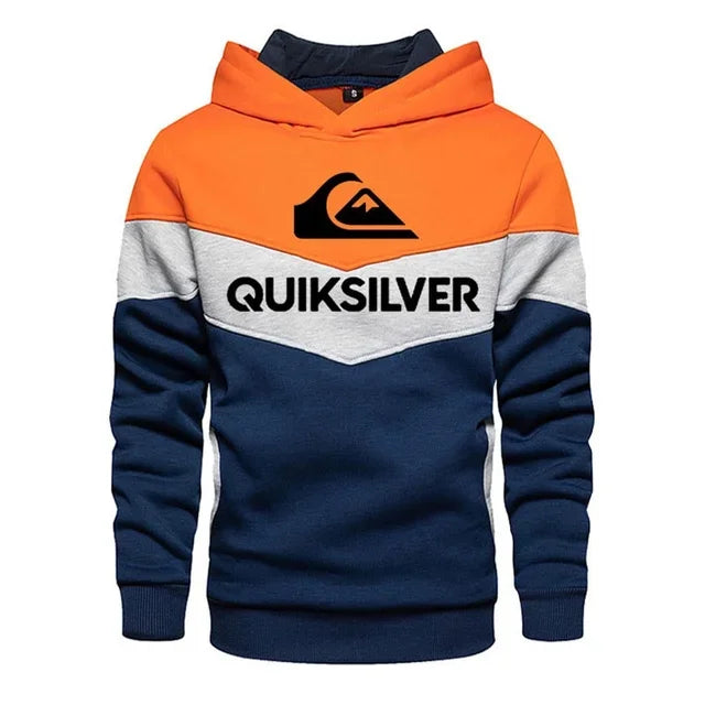 2025 New Men's Hoodie Splicing Outdoor Leisure Sportswear Street Fashion Men's Warm Wool Hoodie Autumn/Winter Coat - Matrix Studios