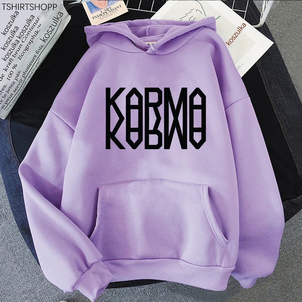2025 New Album KARMA Hoodie Hot Song Ceremony Retro Women/men Hoodies Autumn Winter Clothes Aesthetic Sweatshirt Vintage - Matrix Studios