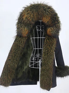 OFTBUY Winter Jacket Women Long Parka Real Fox Fur Coat Natural Raccoon Fur Collar Hood Thick Warm Streetwear Parkas New - Matrix Studios