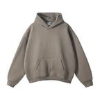 ZODF New Thick 350gsm Fleece Hooded Hoodies For Men Unisex Winter Oversized Loose Basic Solid Sweatshirts Pullovers Coats HY0631 - Matrix Studios