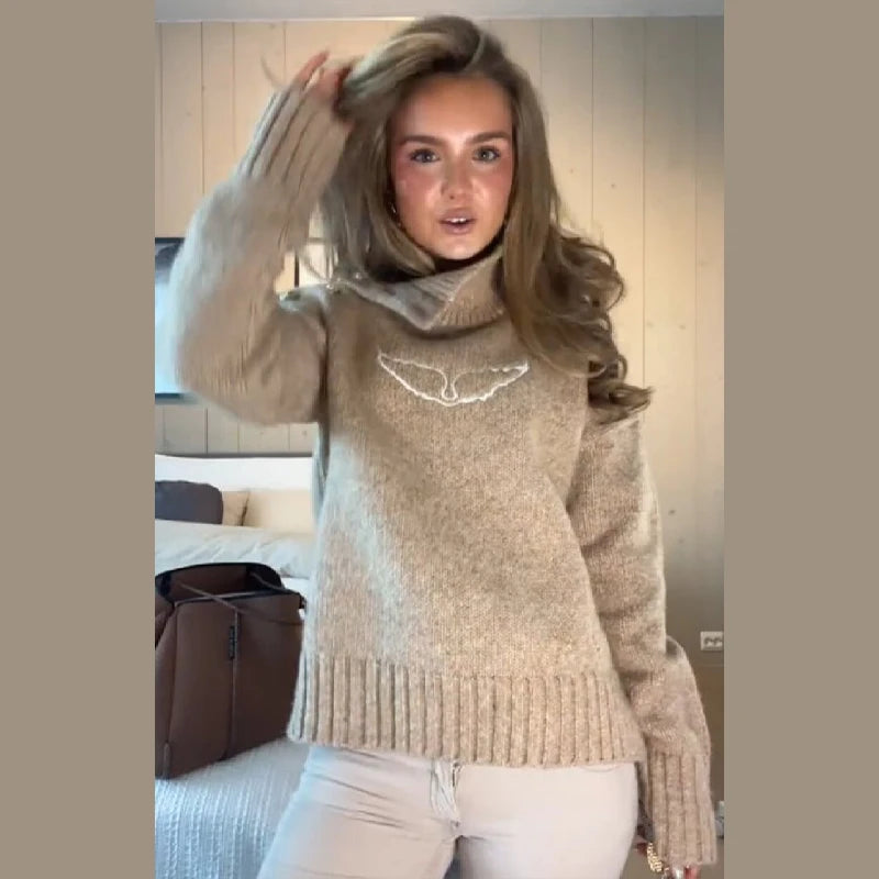 Sequin Angel's Wings Hoodies Women Chic Loose Long Sleeve Pullovers Top Slim Yoga Pant Set 2025 New Casual Lady Two Piece Sets - Matrix Studios
