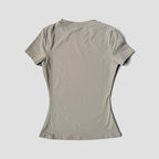 Quick-Drying Gym Leggings Set Sport Suit Short Sleeve Breathable Stretchy Slim Fitness Active Top Tight Gym Set - Matrix-studios.com