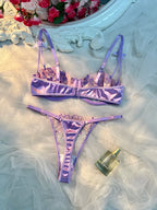 Valentine's Eve Light Purple Danube Group Ladies Sexy Lingerie Bra Women's Suit - the Temptation of a Seductive Night - Matrix-studios.com