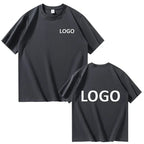 Customized 100% Cotton Printed T-shirts Men Fashion Short Sleeve O-neck Tshirt Women Personality Streetwear Tee Tops Camiseta