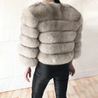 2026 New Style Real Fur Coat 100% Natural Fur Jacket Female Winter Warm Leather Fox Fur Coat High Quality Fur Vest - Matrix Studios