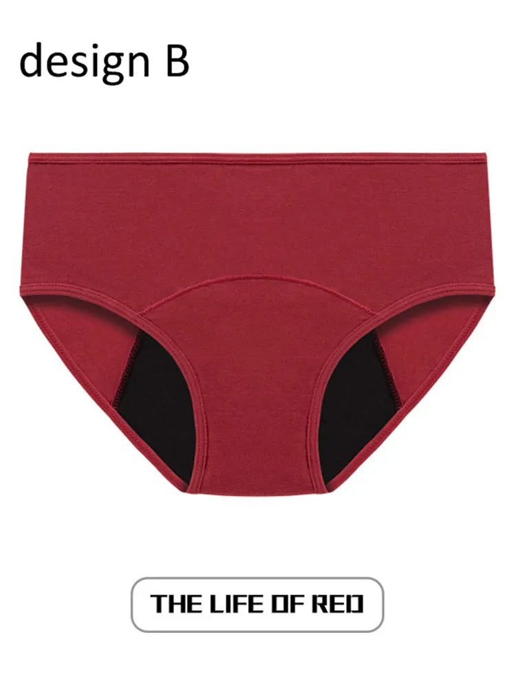 2024 Leak Proof Menstrual Panties Women Period Panties Cotton Underwear Sexy Physiological Pants Women's Briefs - Matrix Studios