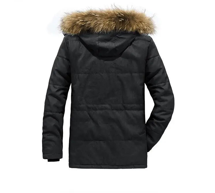 Good Quality Male Fit Winter Coats Multi-pocket Cargo JacketsMen Winter Down Jackets Hooded Casual Long Warm Parkas Size 7XL - Matrix Studios