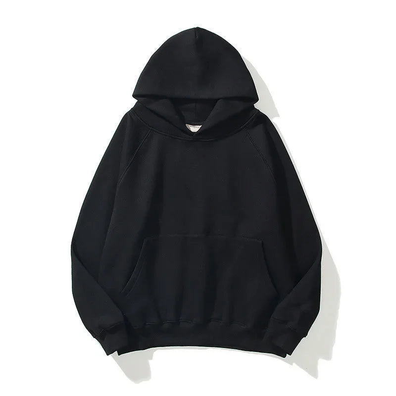 Unisex hoodie high-quality sweater hip-hop fashion casual top trendy spring and autumn solid colorcomfortable new style2024 - Matrix Studios