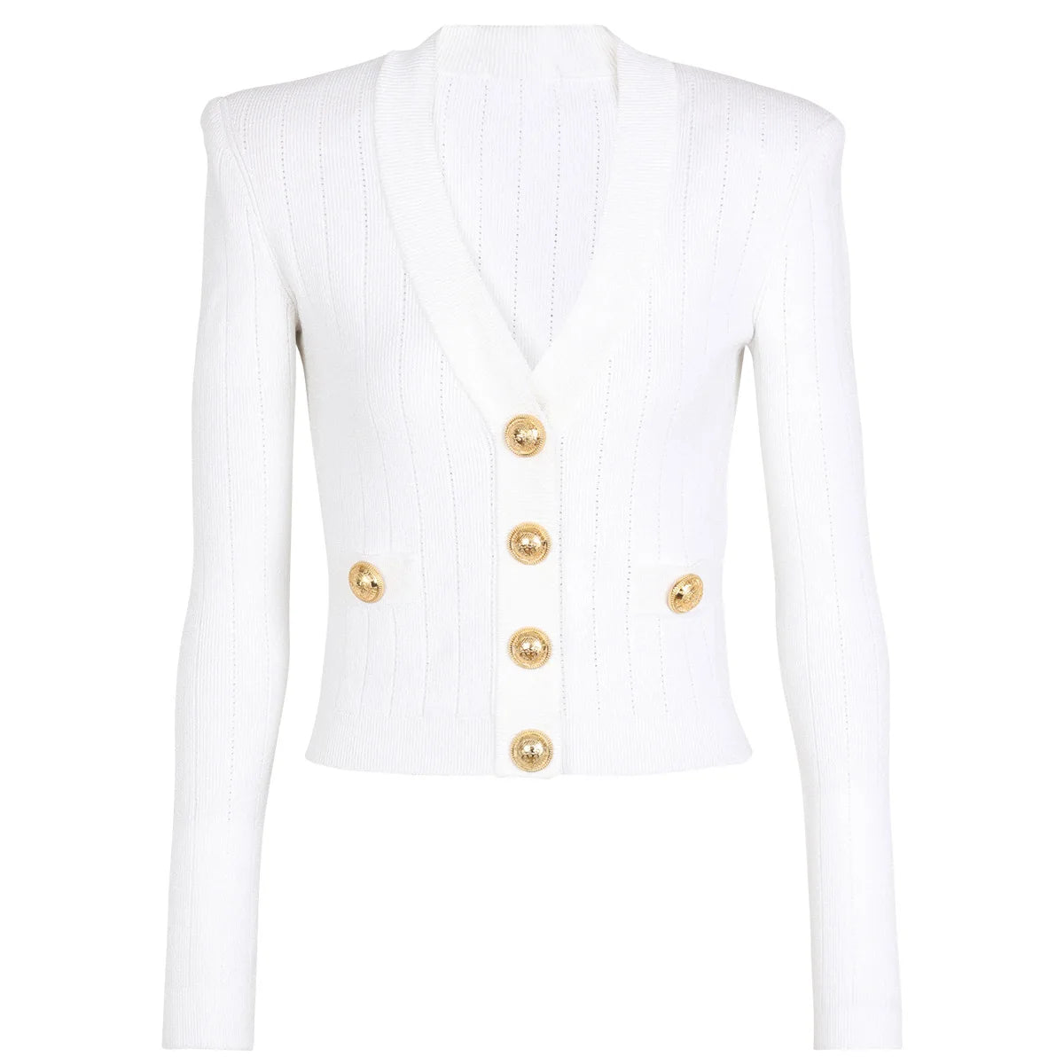 Spot Spring 2024 New Women's Fashion Classic High Quality Versatile Jacket Jacket Knitted Sweater Cardigan - Matrix Studios