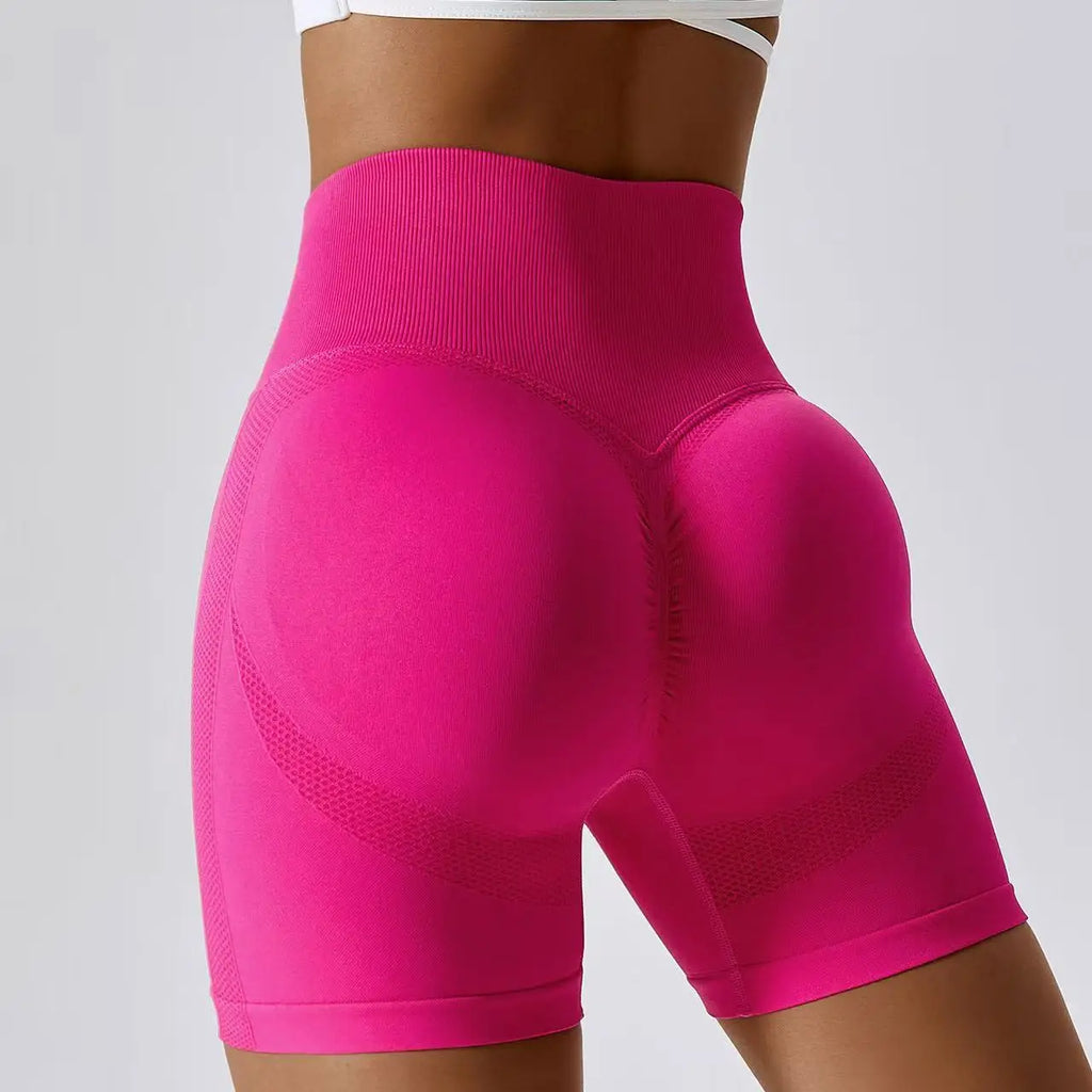 Women Shorts Seamless Sports Shorts For Women Cycling Jogging Fitness High Waist Push Up Gym Shorts Leggings Women Yoga Clothing - Matrix Studios