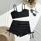 Sexy Swimwear Women Strapped Push Up Tankini Set Brazilian Lady Swimsuit High Waist Bikini Set Beach Wear Bathing Suit - Matrix-studios.com