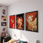 Classical Neo-futurism Japanese Anime P-Paprika K-Kon Satoshi Anime Wall Art Decor Poster Home Living Room Bar Garage Cafes - Matrix-studios.com