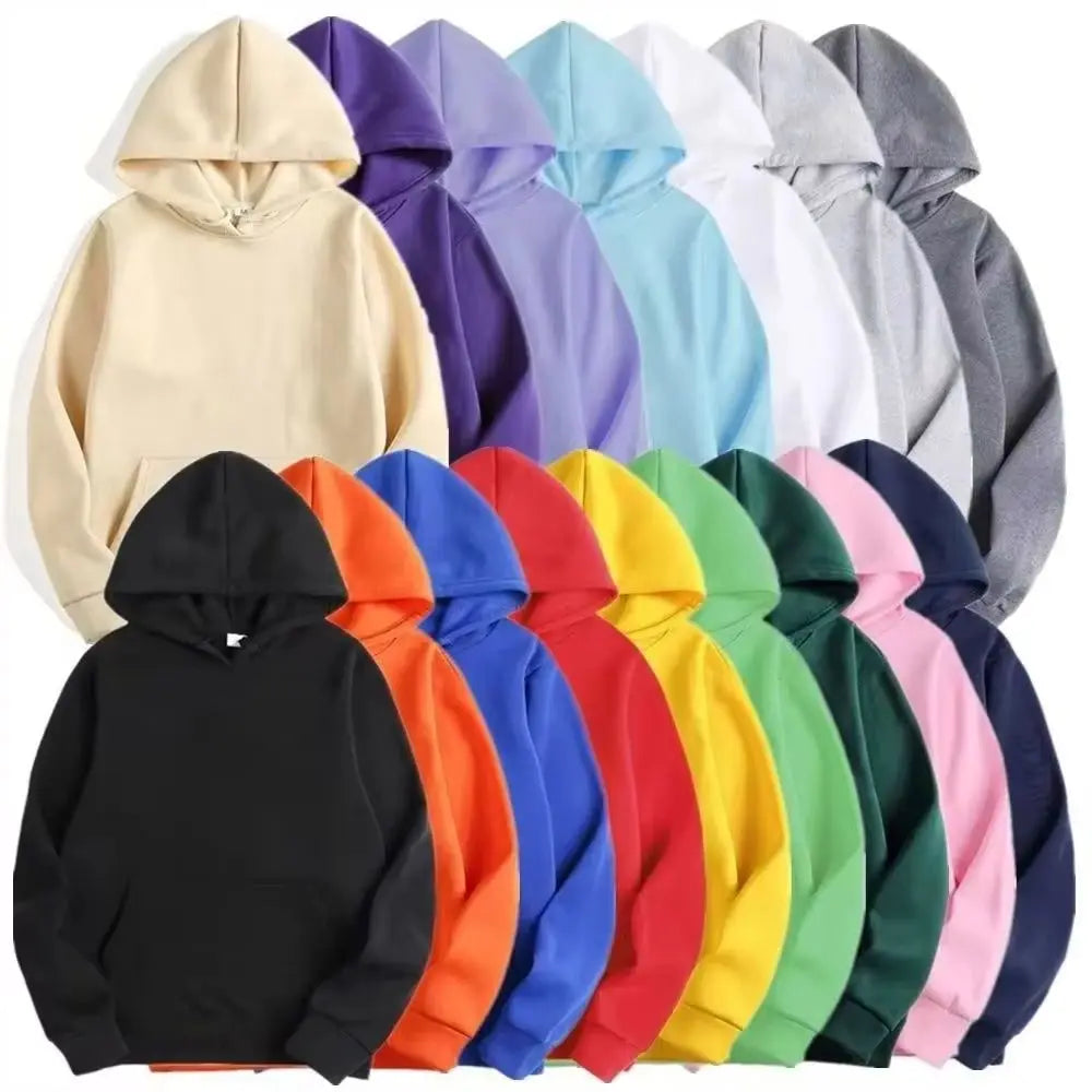 New Fashion Men's Women's Hoodies Spring Autumn Winter Casual Hoodies Sweatshirts Men Tops Solid Color Hoodie Sweatshirt Male - Matrix Studios