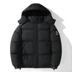 New Winter Men's Hooded Collar Down Coats Outerwear High Quality Overcoat Fashion Windproof Parkas Male Casual Warm Down Jackets - Matrix Studios