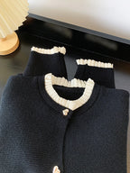Women's Clothing 2025 Autumn New Love Button Knitted Cardigan Jacket Lazy Style Sweet Fashion Sweater Tops - Matrix Studios