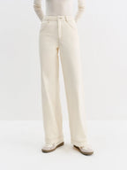 FSLE Straight High Waist Jeans for Women Winter Solid Simple All-match 2025 New Long and Short Versatile Pants Korean Style - Matrix-studios.com