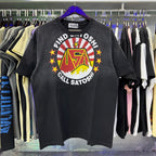 Free shipping New Satoshi Nakamoto fashion T-shirt hotfix rhinestone and Printed with Washed Oversized 100% cotton Men Women T-shirts Y2K Fashion streetwear - Matrix-studios.com