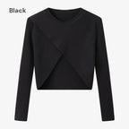 AS AW25 elegance slip satin dress + knitting cross top +mockneck woman clothing set adjustable maxi floor length - Matrix-studios.com