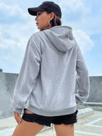 Solid Color Casual Hoodie For Female Pocket Creative Hoody All-Match Street Clothes Womens Fleece Unisex Pullovers - Matrix Studios