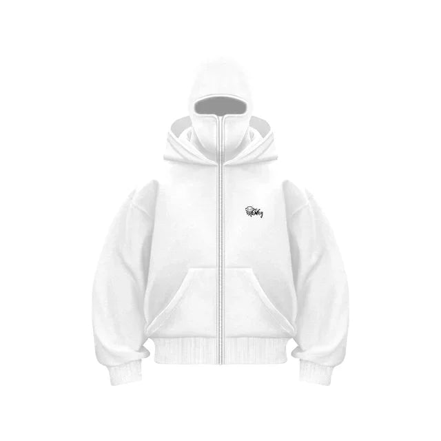 2025 New Hoodie Mens Loose Hooded Zipper Jacket Gothic Star Fashion Punk Y2k Hip Hop Harajuku Clothing Men Sweatshirts Oversized - Matrix Studios