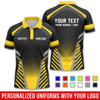 Fashion Men Women Stripe Graphic Polo Shirt For Men Custom Name Logo Text 3D Printed Polo Shirts Trend Button Up Sports Tops Tee - Matrix-studios.com