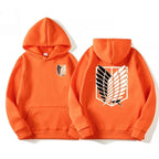 Japan Anime Attack on Titan Men Hoodies Spring Autumn Hip Hop Casual Pullover Top Hoodie Fashion Sweatshirts Jogging Sportswear - Matrix Studios