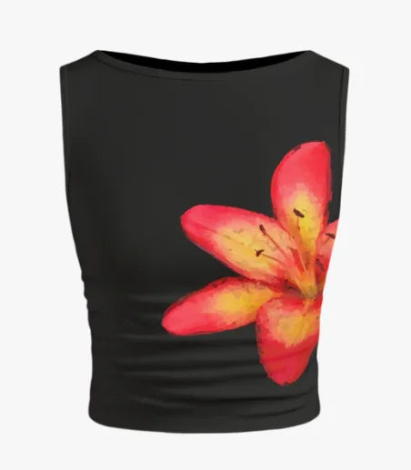 Sexy Lace Women Vest Elegant Slash Neck Single Breasted Sleeveless Backless Female Tank Top 2025 Summer Fashion Lady Streetwear - Matrix-studios.com