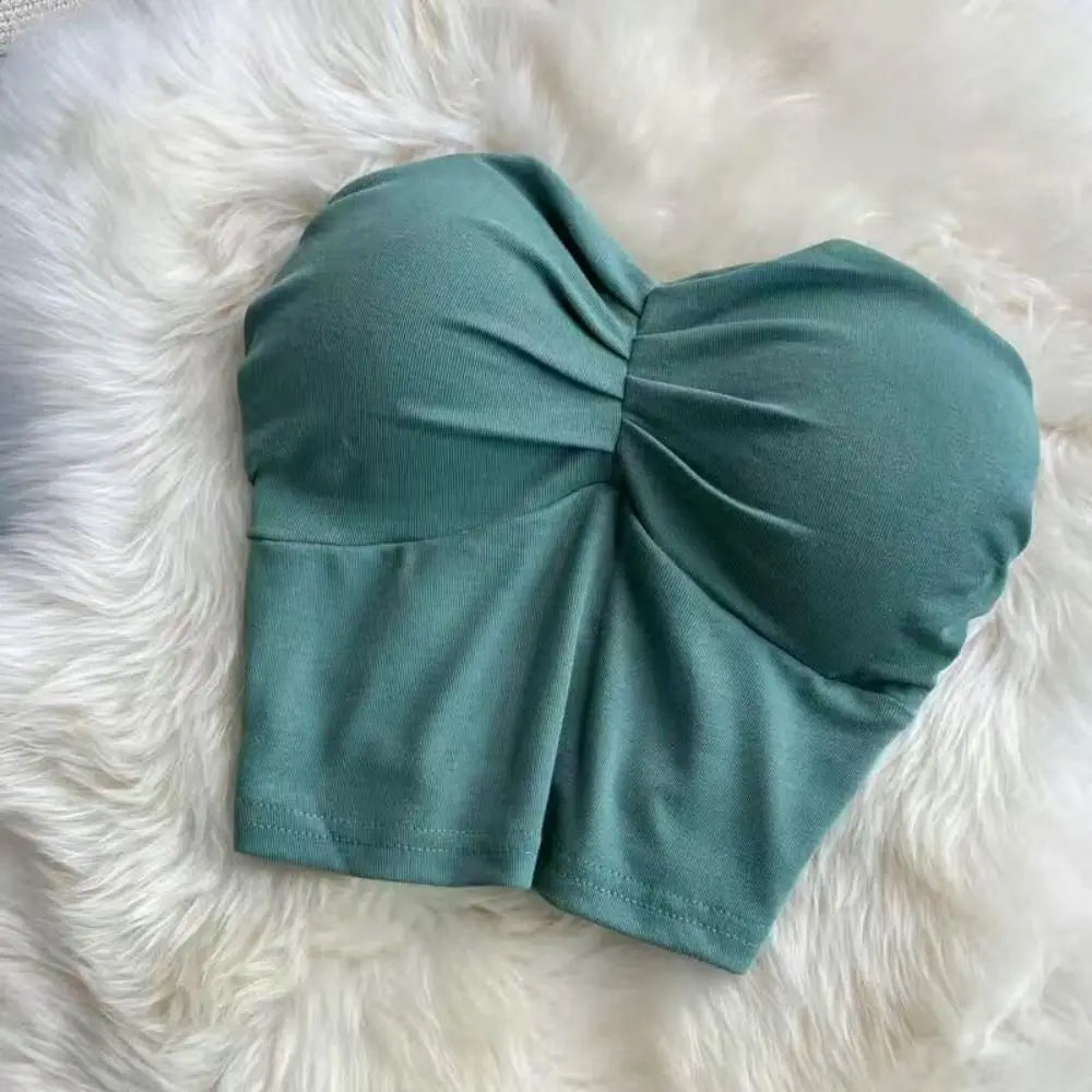 Women's New Summer Fashion Summer Slim Beautiful Back High Quality Soft Sexy Elastic Tank Top Solid Color Tank Top - Matrix-studios.com