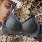 Sexy Seamless Women's Underwear, Wire-free, Hollow, Comfortable, Breathable, Push-up Sports Bra For Women, Thin Section - Matrix Studios