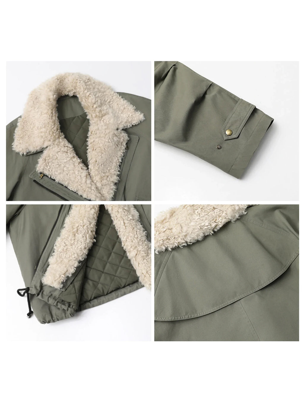 CHIC VEN Women Coats Streetwear Loose Casual New Retro Motorcycle Cotton Jacket Thick Warm Female Overcoat Autumn Winter 2026 - Matrix-studios.com